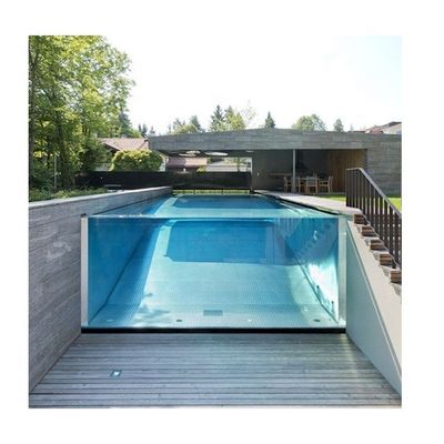 Projeto de piscina de água acrílica de 30 mm-950 mm com processo de polimerização a temperatura constante seca