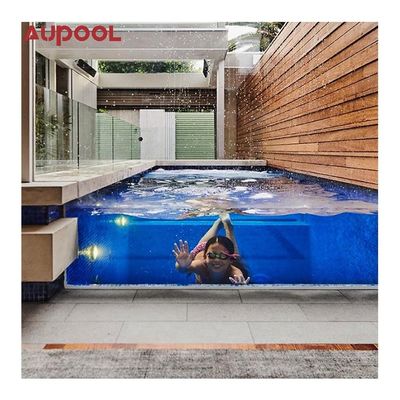 Clorador de sal e recipiente pré-fabricado de luz subaquática para piscina de aço