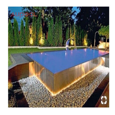 PMMA acrílico-100% de lucita Importação de piscinas superficiais - painéis UV para exteriores