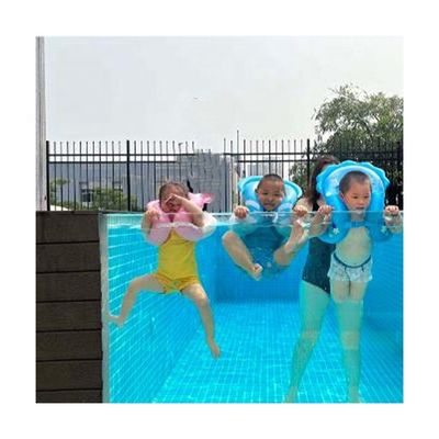 8m acima do solo Container de aço Piscina Piscina familiar para relaxamento no quintal