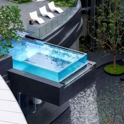 Painel acrílico Densidade 1,2 g/cm3 Cascata Piscina Fuentes Piscinas Cascadas Prazo de entrega 10 dias úteis