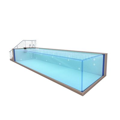 Sistema de purificação de água para piscina modular