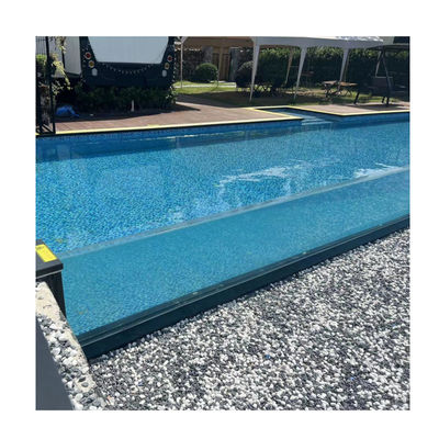 Folhas de piscina acrílicas de alta transparência para design de piscina personalizado dentro da AUPOOL