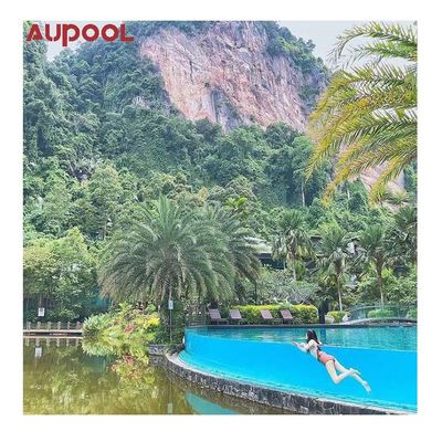 Formação interna e externa Estrutura de aço móvel Piscinas duráveis Tamanho personalizado