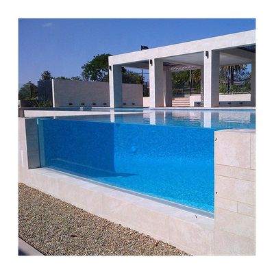 Panela de vidro acrílico personalizado do hotel Piscina de fibra de vidro com 100% de PMMA Aupool virgem
