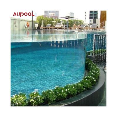 Piscina exterior e de mergulho com acrílico 100% puro de Lucite por Sublue Dive Pools