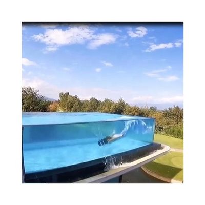 Sistema de filtro pré-fabricado de piscina para água limpa e baixa manutenção em piscina acrílica