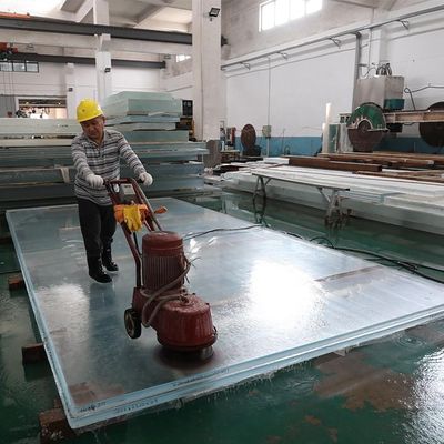 Piscina Infinita ao ar livre sobre o solo Fibra de vidro Lucite Densidade acrílica 1,2 g/cm3