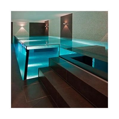 Tamanho personalizado favorável 30-300mm espessura Transparente Acrílico Folha de janela para piscina
