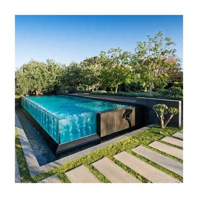 Tamanho personalizado favorável 30-300mm espessura Transparente Acrílico Folha de janela para piscina