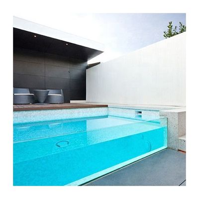 Ácido acrílico superior para piscinas de vidro Função durável para piscinas infinitas de natação sem fim