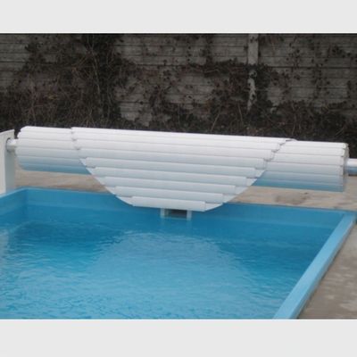 Cobertura de piscina azul/marfim transparente com certificações CE e materiais de OEM