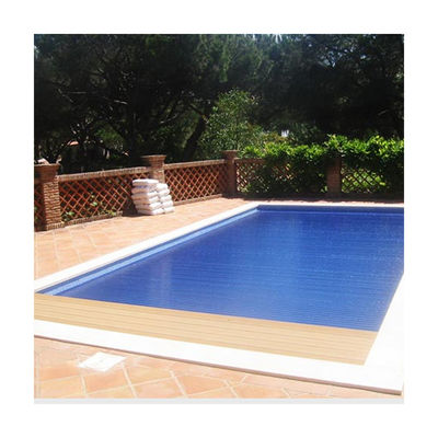 Cobertura automática de piscina Equipamento de piscina com certificações CE PC com UV estável