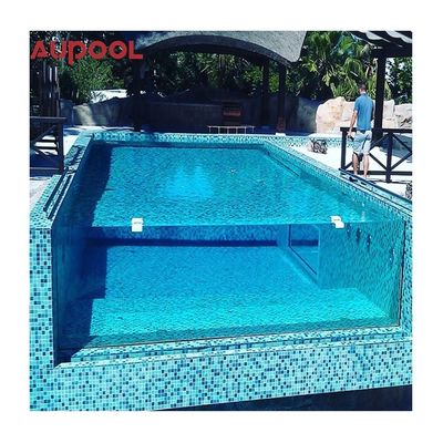 30-300mm espessura piscina acrílica clara Aupool tamanho personalizado para diversão em família