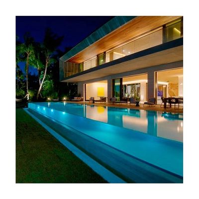 Desenho de piscina acrílica baseado na demanda do cliente para a decoração de piscina interior da Country Estate