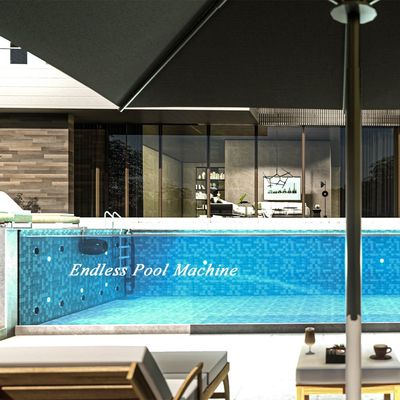 Máquina de piscina sem fim de baixo ruído de 1800W para piscina acrílica