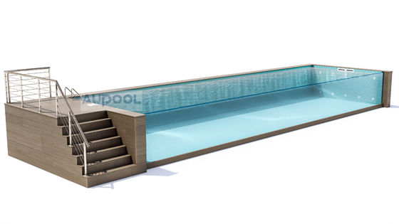 Piscina familiar de médio porte para famílias em família Clubes Escolas Sanatórios e ginásios