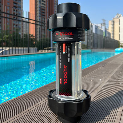 AMPS Saída 2.8 a 6.2 Logotipo personalizado Clorinador de sal para piscinas acrílicas