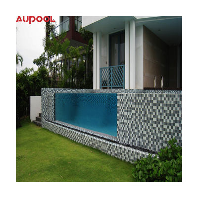 Excelente folha acrílica fundida resistente a intempéries para piscina pré-fabricada grande