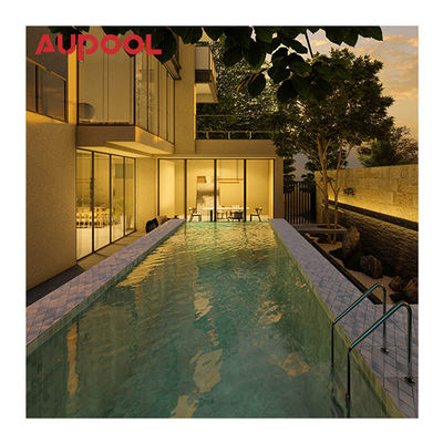 Piscina de folha de acrílico transparente personalizada em cor transparente para tamanho grande