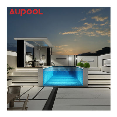 Painel acrílico fundido para banheira banheiro sanitário depósito acima do solo piscina acrílica