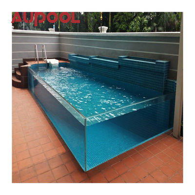 Concha de piscina de fibra de vidro acrílica para piscina interior Intex