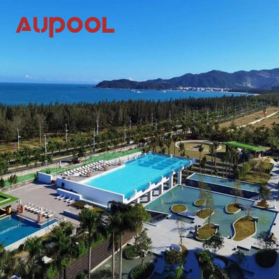 Painel acrílico 100% importado de Lucite PMMA para piscina exterior de design moderno