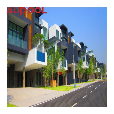 Painel acrílico 100% importado de Lucite PMMA para piscina exterior de design moderno