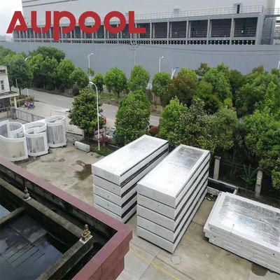 Painel acrílico 100% importado de Lucite PMMA para piscina exterior de design moderno