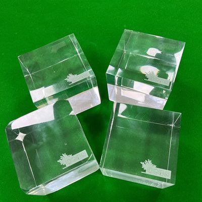 Alta transmissão de luz 93% painéis de amostra acrílicos transparentes para piscina familiar ao ar livre