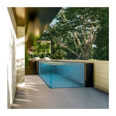 24m3 Capacidade de água da piscina Painel transparente de plástico acrílico para janela da piscina