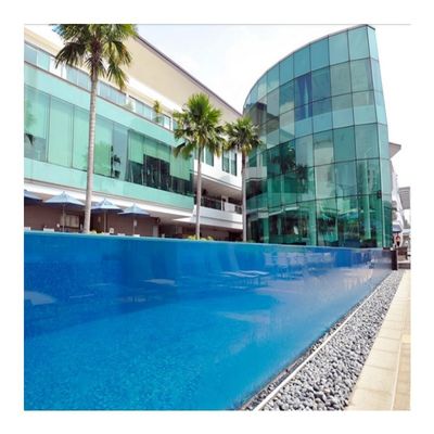 Piscinas de Vila Plexiglass Painéis de parede Amostra Piscinas de fibra de vidro pequenas