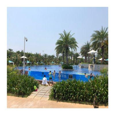 Vantagem favorável superior piscina acrílica 50-700mm Parede de piscina infinita clara