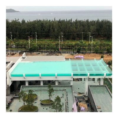 Demandas do cliente Jardim festa de água piscina acrílica para bomba de ar piscina infinita