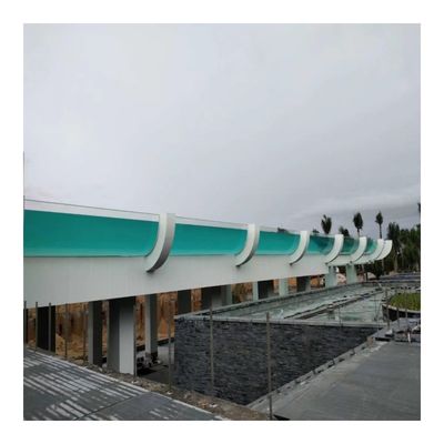 Demandas do cliente Jardim festa de água piscina acrílica para bomba de ar piscina infinita