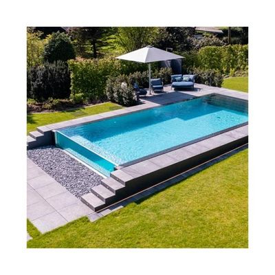 Alta transmissão luminosa 95% PMMA Materiais pátio traseiro Acrílico Piscinas acima do solo