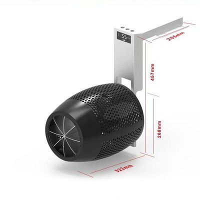 Profundidade de imersão de 250 mm Propulsor de fluxo laminar para piscina infinita