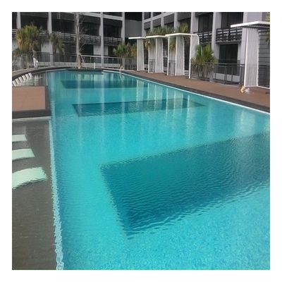 Infinity Pool Fibra de vidro Lap Pool Intex Piscina de poliéster azul cristal
