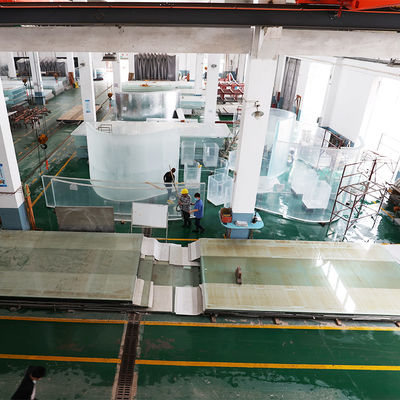 PMMA Materiais piscina infinita para a demanda do cliente em treinamento de reabilitação