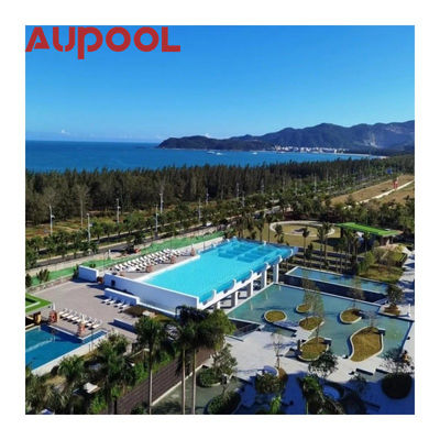 Painel acrílico fundido de espessura de 30 mm-950 mm para piscina exterior Cascata de cascata