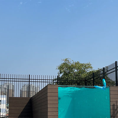 Piscinas pré-fabricadas com painel acrílico de 100 mm acima do solo