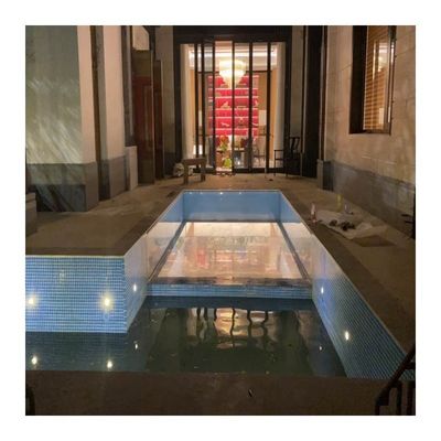 Folha acrílica escolha perfeita para piscinas personalizadas e demanda do cliente