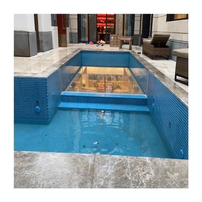 Folha acrílica escolha perfeita para piscinas personalizadas e demanda do cliente