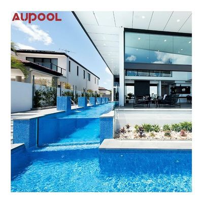Alta transmissão de luz 92,5% piscina de spa com sistema de corte de máquina de jato de água sem fim