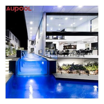 Alta transmissão de luz 92,5% piscina de spa com sistema de corte de máquina de jato de água sem fim