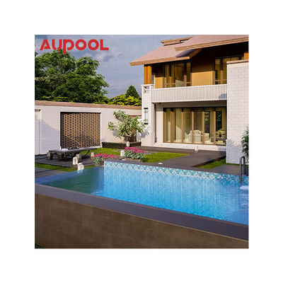 Villa Garden piscina acrílica com alta transmissão de luz e densidade de 1,20 g/cm3