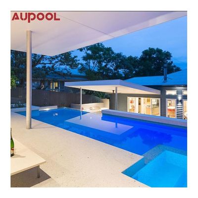 Piscina integrada pré-fabricada acrílica de lucite personalizada para residência privada