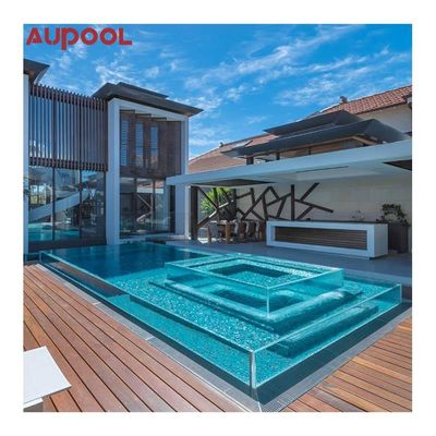 Clorador de sal e recipiente pré-fabricado de luz subaquática para piscina de aço