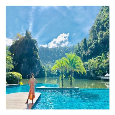 Piscina exterior transparente de acrílico com design de estilo à venda