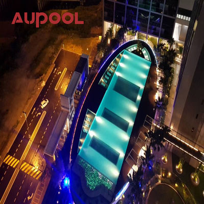 Acrílico-100% Lucite PMMA Importação de Design de piscina para piscina exterior transparente